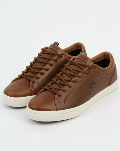 Lacoste Footwear Straightset Trainers Light Brown