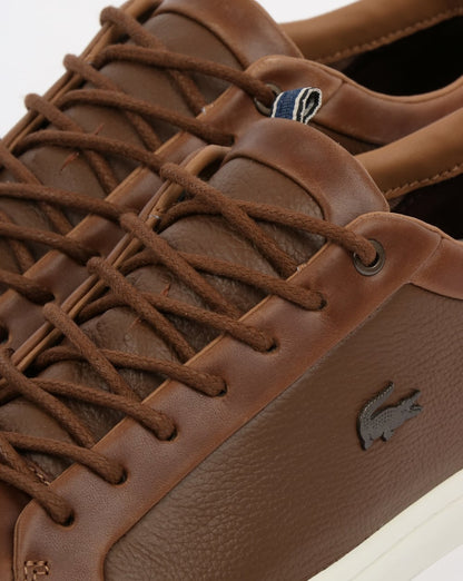 Lacoste Footwear Straightset Trainers Light Brown