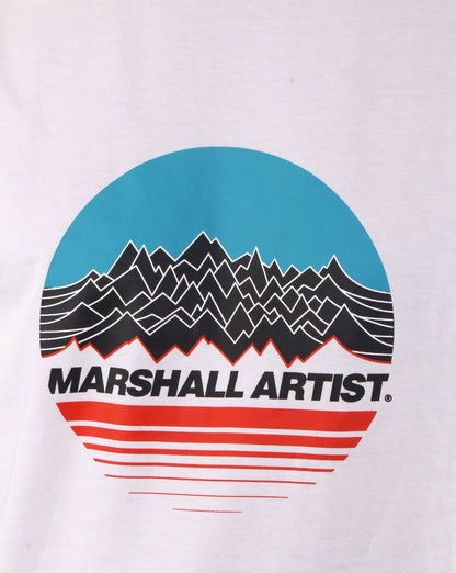 Marshall Artist Mountain Trek T Shirt White