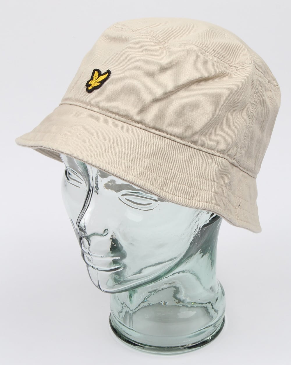 Lyle And Scott Bucket Hat Light Stone