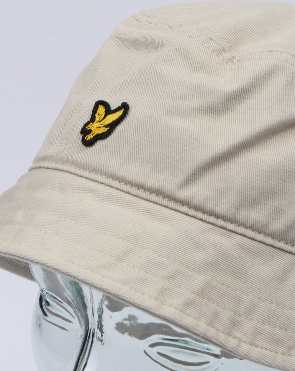 Lyle And Scott Bucket Hat Light Stone