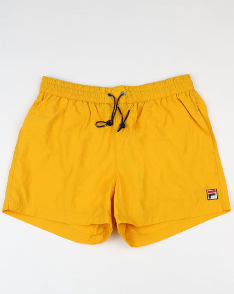 Fila Vintage Artoni Swim Shorts Lemon Chrome