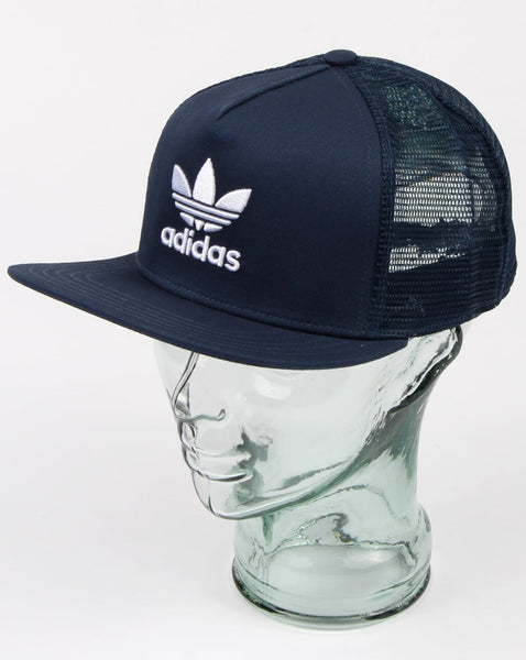 Adidas Originals Trefoil Trucker Cap Rich Blue