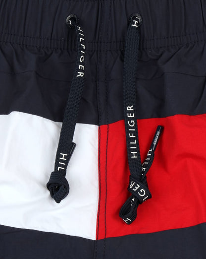 Tommy Hilfiger Flag Swim Shorts Navy