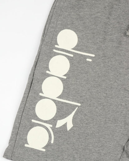 Diadora Fleece Shorts Light Grey
