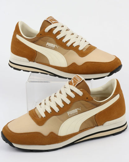Puma Rainbow OG Trainers Golden Brown/Pebble
