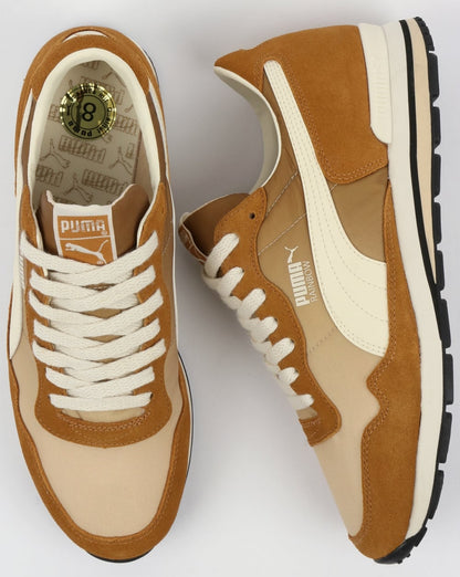 Puma Rainbow OG Trainers Golden Brown/Pebble