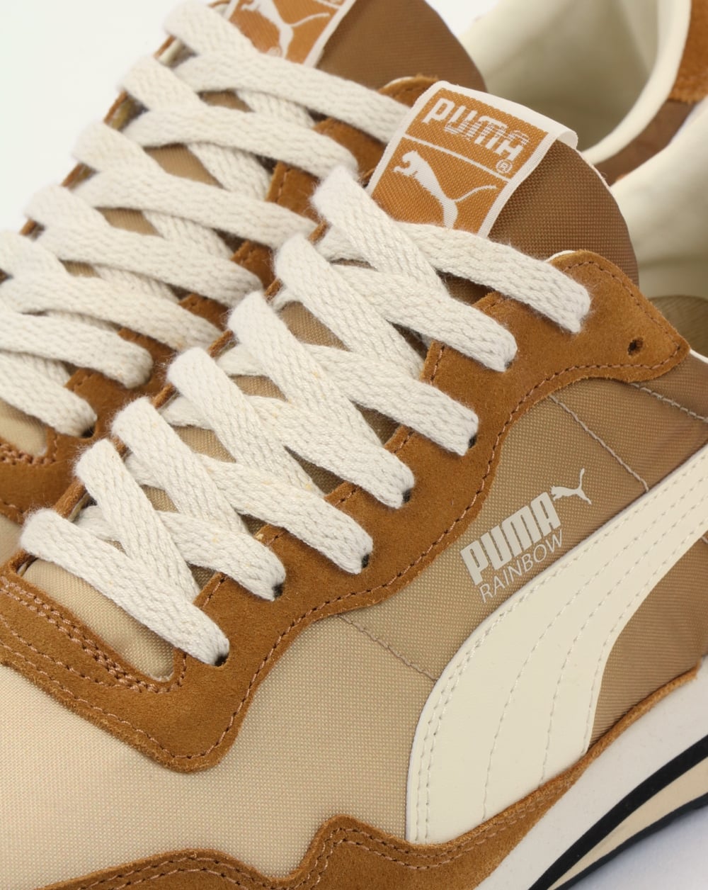 Puma Rainbow OG Trainers Golden Brown/Pebble