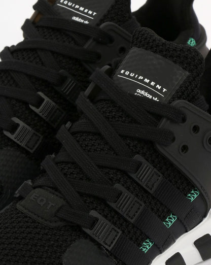 Adidas EQT Support ADV Trainers Black/Black/White