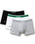 Lacoste Triple Pack Boxer Shorts Black/white/grey