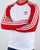 Adidas Originals Long Sleeve 3 Stripes T Shirt White/Red
