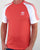 Adidas Originals 3 Stripes T Shirt Scarlet Red/White