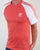Adidas Originals 3 Stripes T Shirt Scarlet Red/White