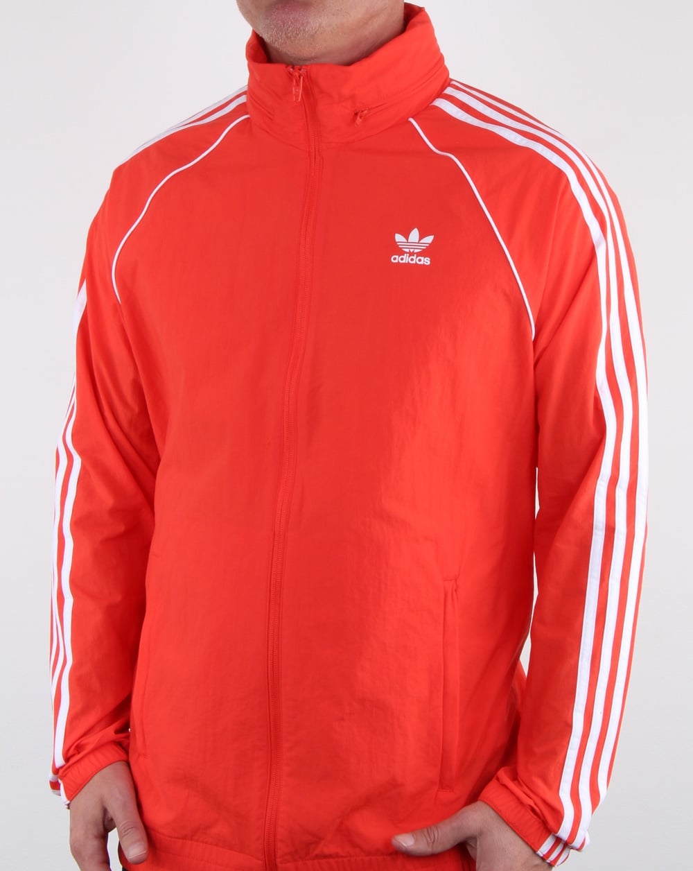 Adidas Originals Superstar Windbreaker Hi Res Red