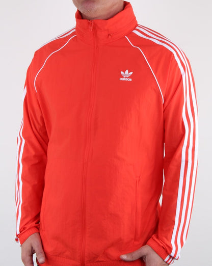 Adidas Originals Superstar Windbreaker Hi Res Red