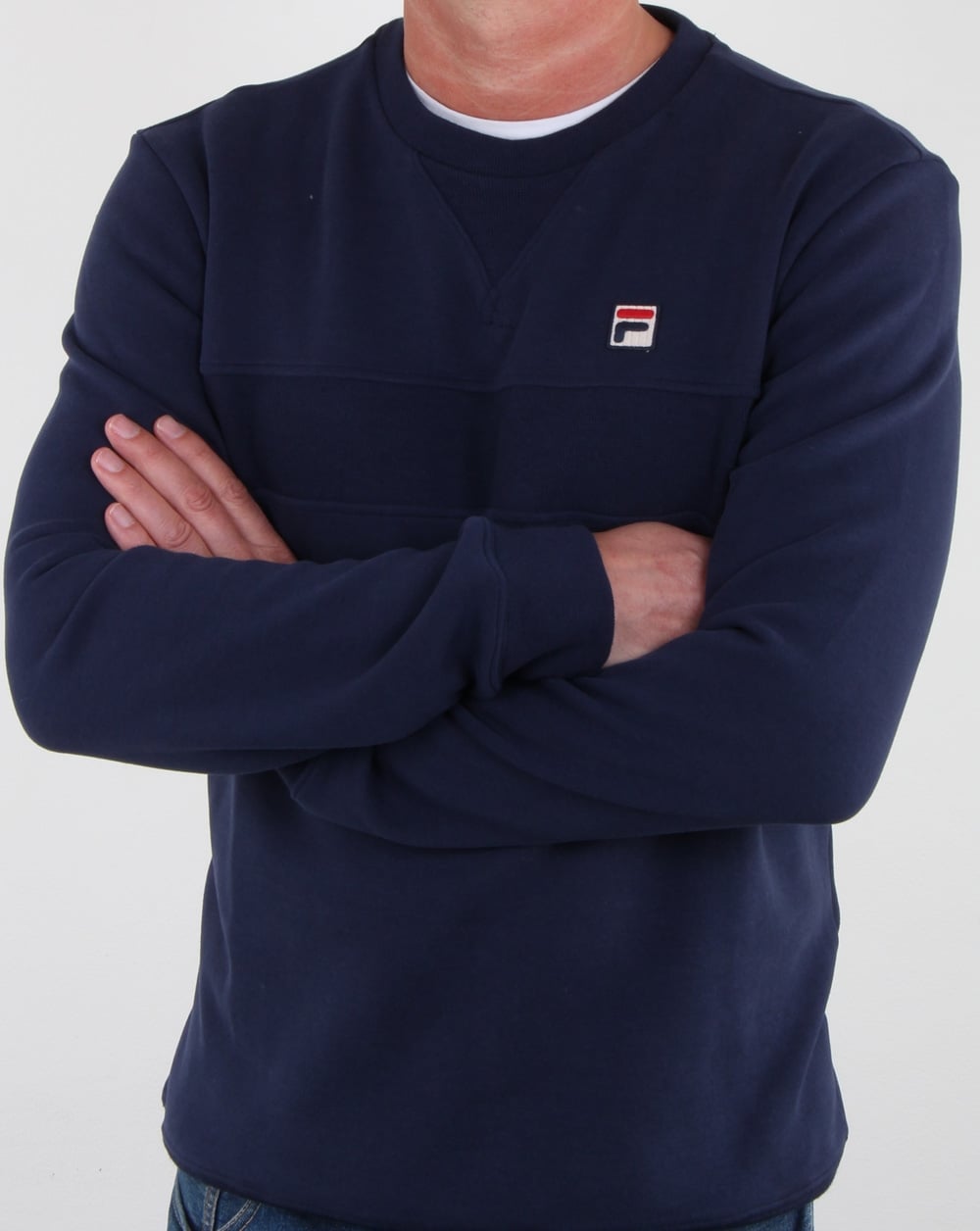 Fila Vintage Carlo Sweatshirt Navy