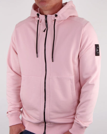 Marshall Artist Siren Zip Thru Hood Pink