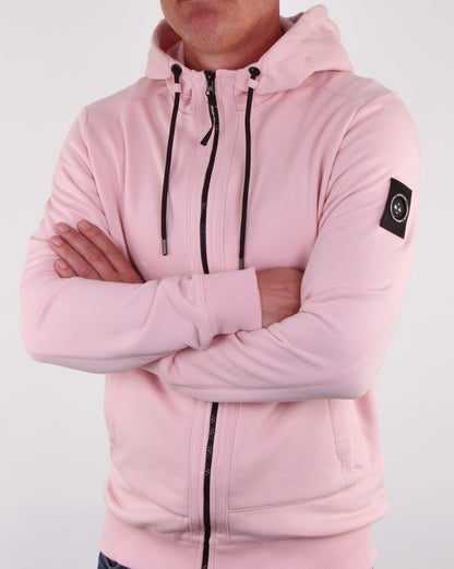 Marshall Artist Siren Zip Thru Hood Pink