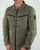 Marshall Artist Garment Dyed Overshirt Khaki