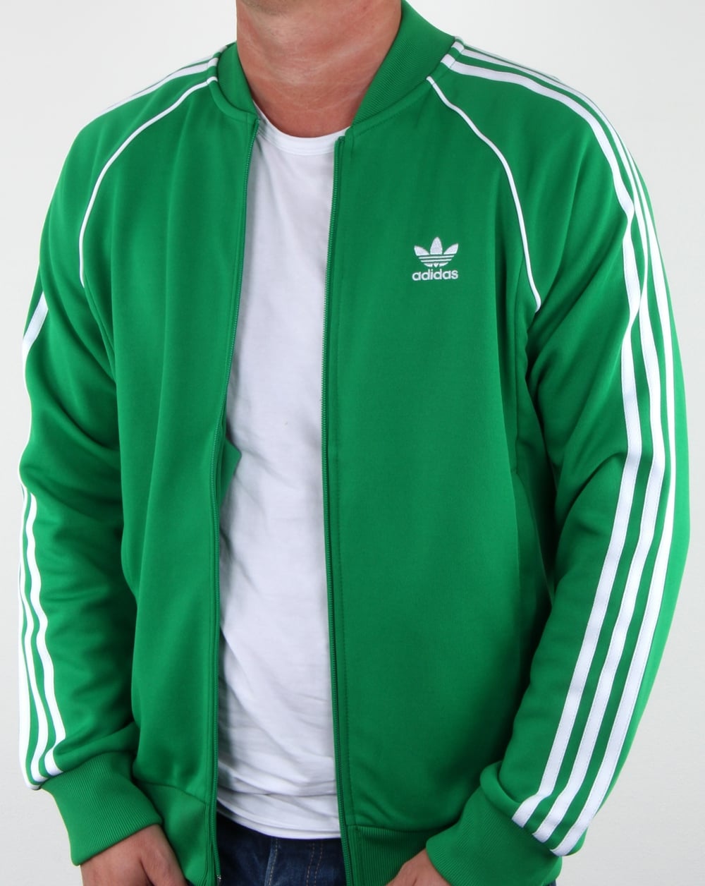 Adidas Originals Superstar Track Top Green
