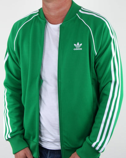 Adidas Originals Superstar Track Top Green