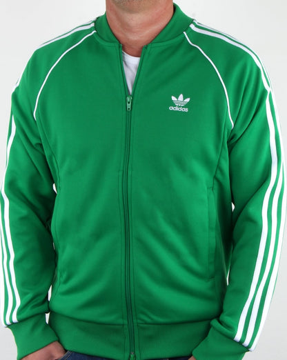 Adidas Originals Superstar Track Top Green