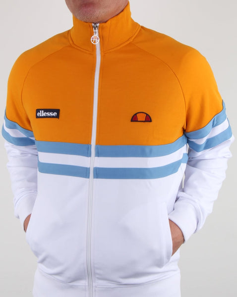 Ellesse Rimini Track Top White/Orange/Sky