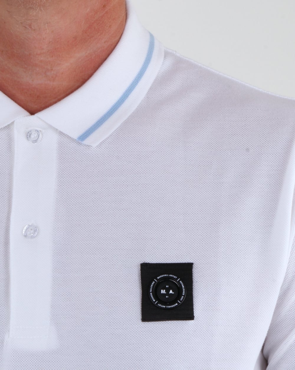 Marshall Artist Siren Polo Shirt White
