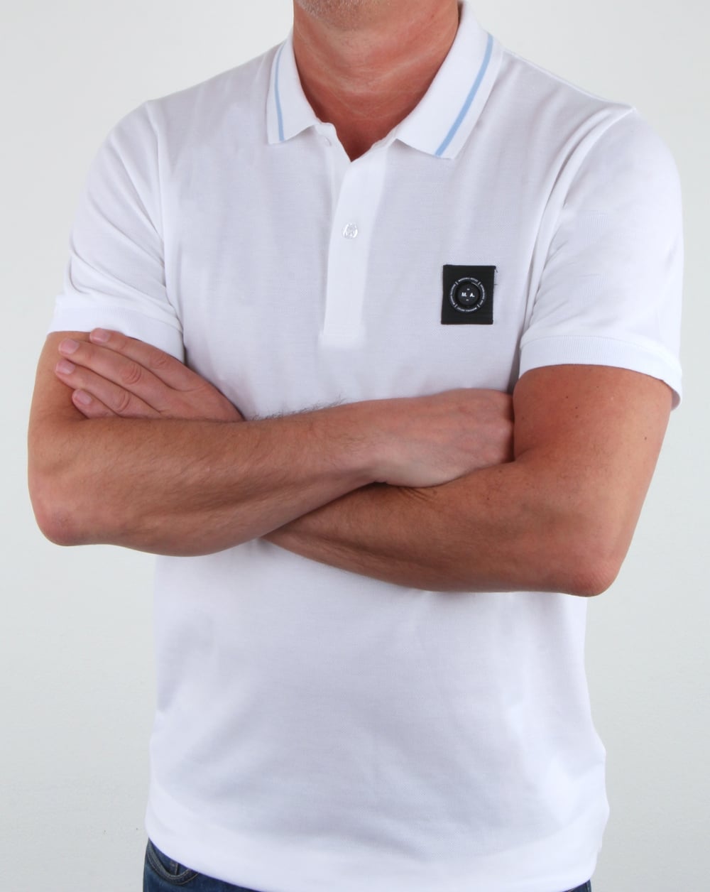 Marshall Artist Siren Polo Shirt White