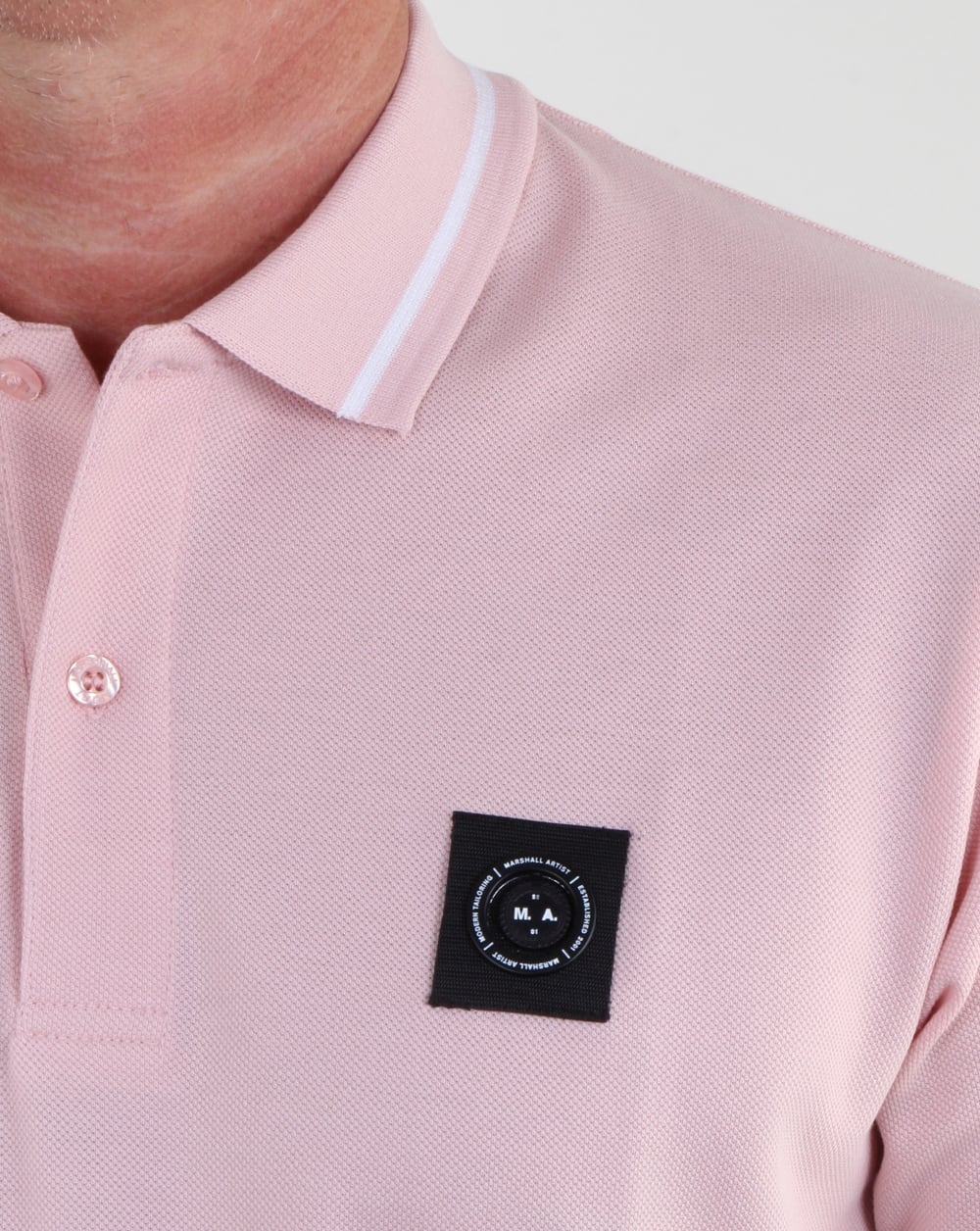 Marshall Artist Siren Polo Shirt Pink