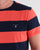 Gant Barstripe T Shirt Coral
