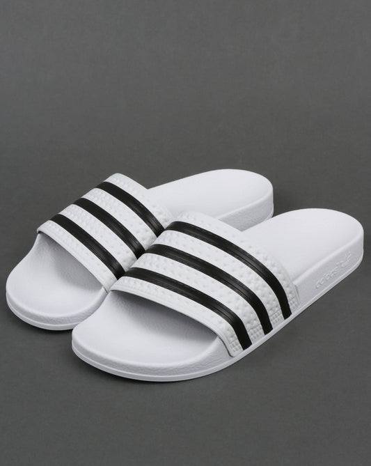 adidas Adidas Adilette Sliders White/Black