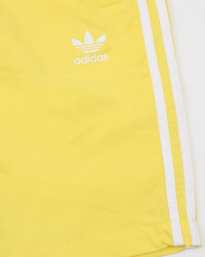 Adidas Originals 3 Stripes Swim Shorts Intense Lemon