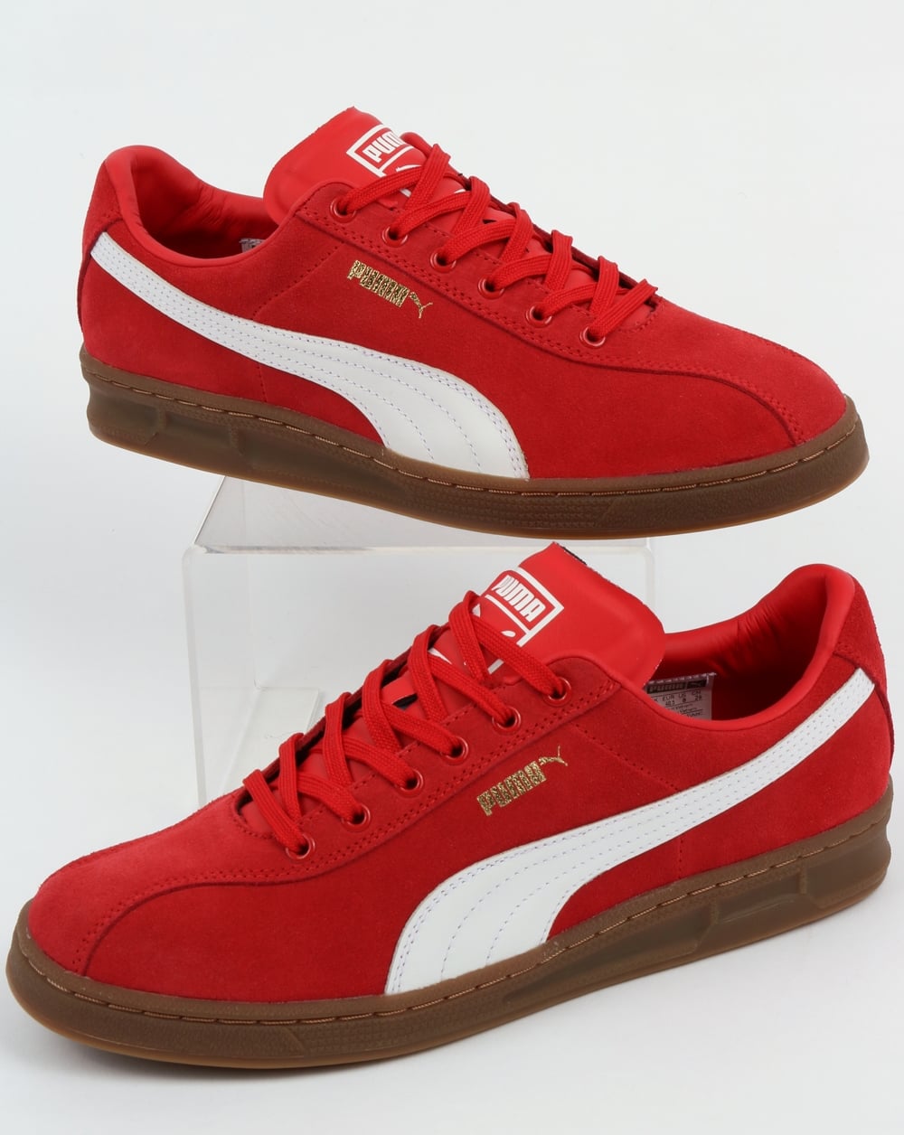 Puma TK Indoor Heritage Trainers High Risk Red