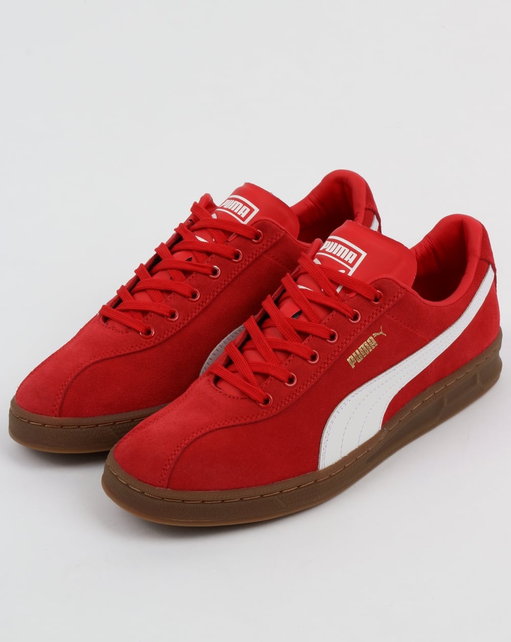 Puma TK Indoor Heritage Trainers High Risk Red