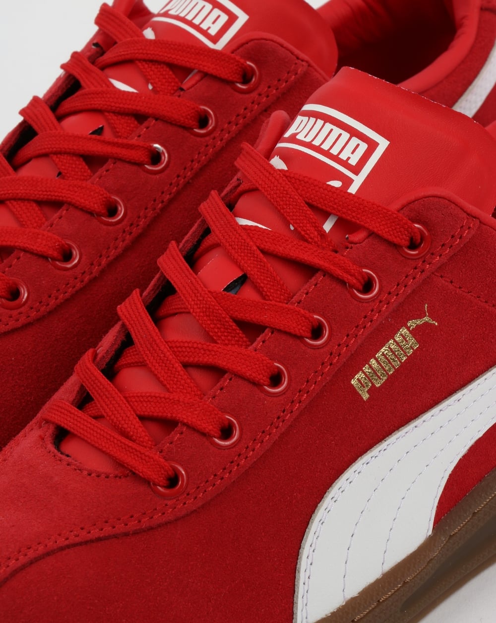 Puma TK Indoor Heritage Trainers High Risk Red