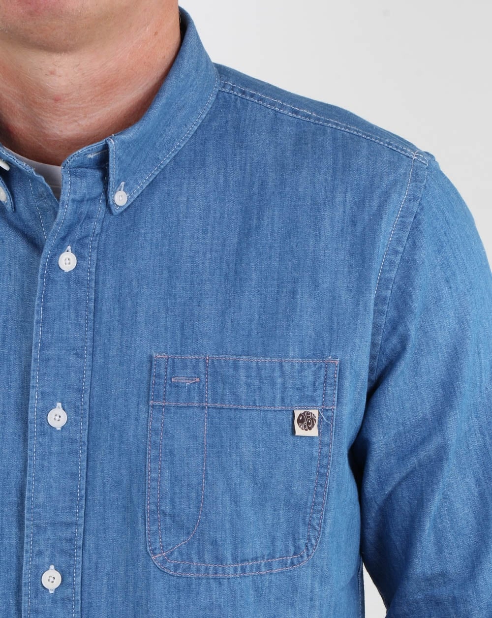 Pretty Green Northella Shirt Denim