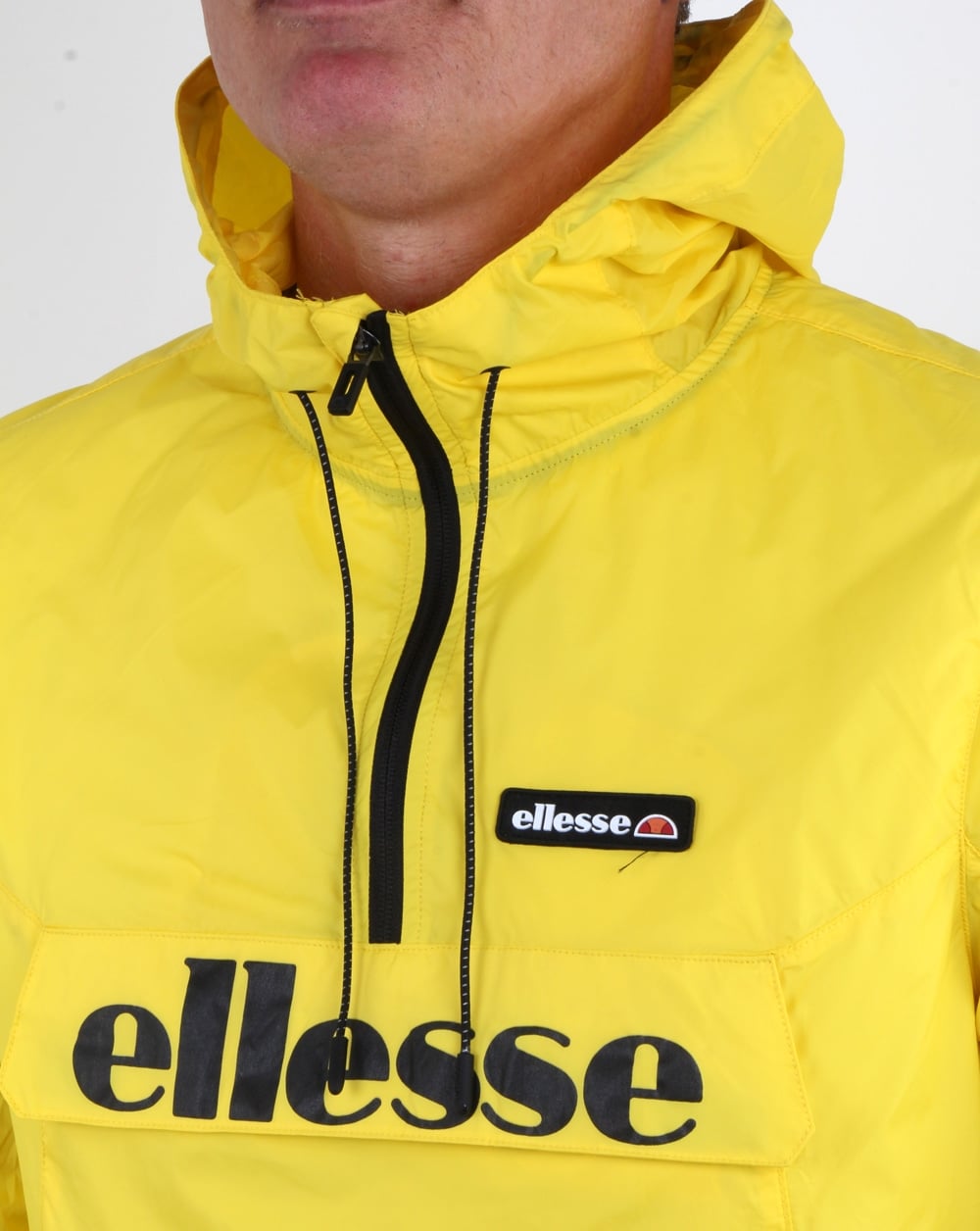 Ellesse Half Zip Jacket Vibrant Yellow