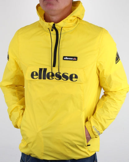 Ellesse Half Zip Jacket Vibrant Yellow