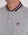 Fila Vintage Skipper Polo Shirt Light Grey Marl