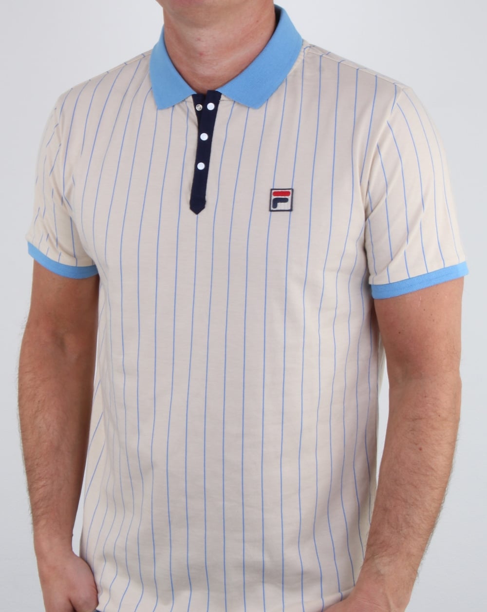 Fila Vintage Bb1 Polo Shirt Cream