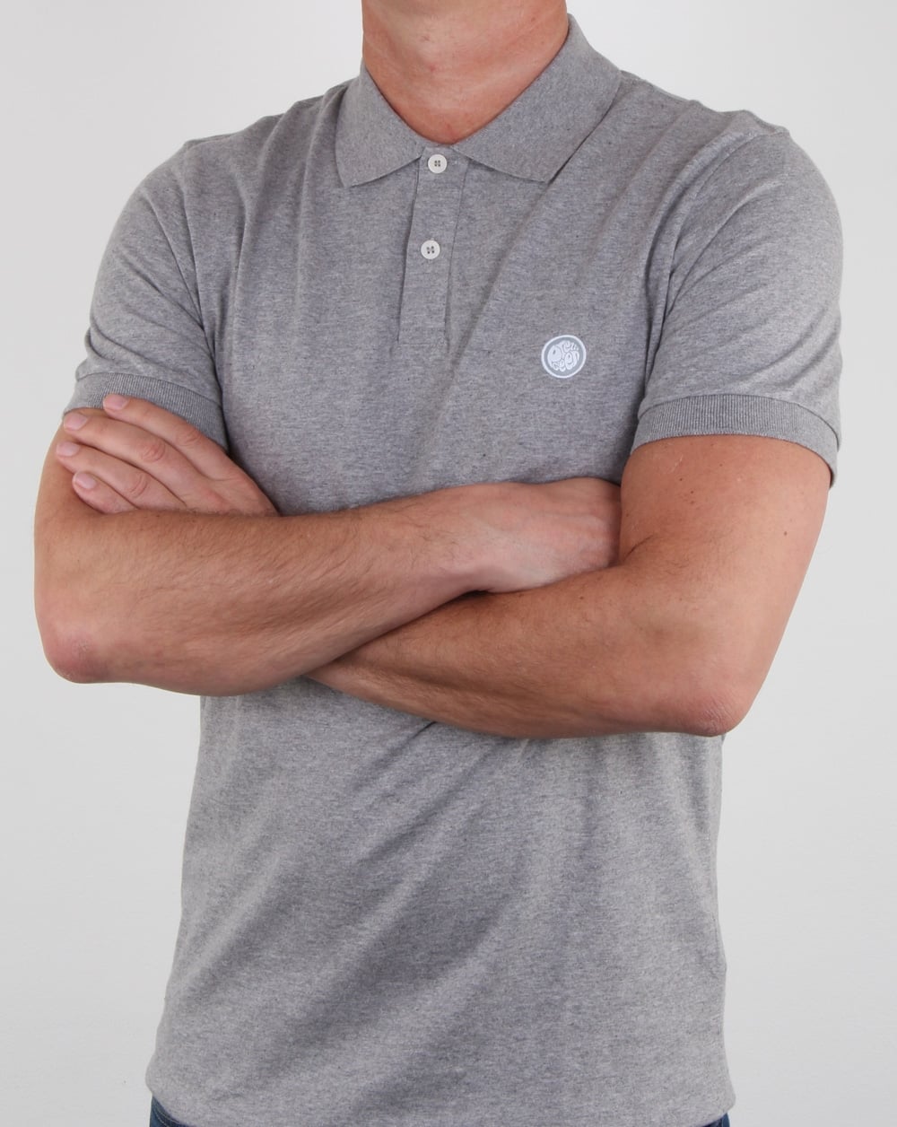 Pretty Green Tiverton Polo Shirt Grey