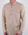 Pretty Green Brixham Overhead Shirt Stone