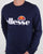 Ellesse Logo Long Sleeve T Shirt Navy