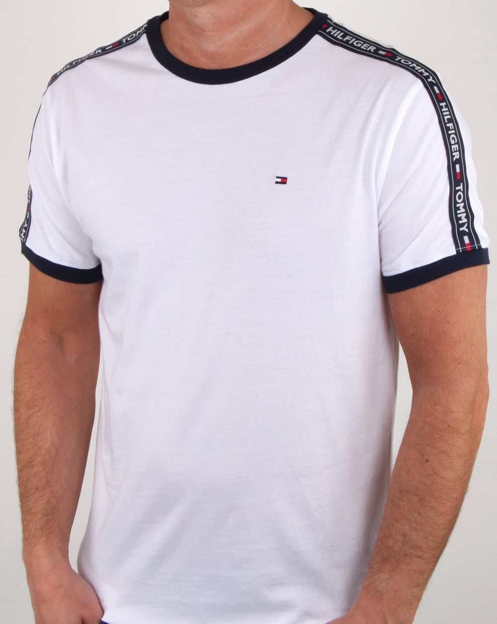 Tommy Hilfiger Taping T Shirt White