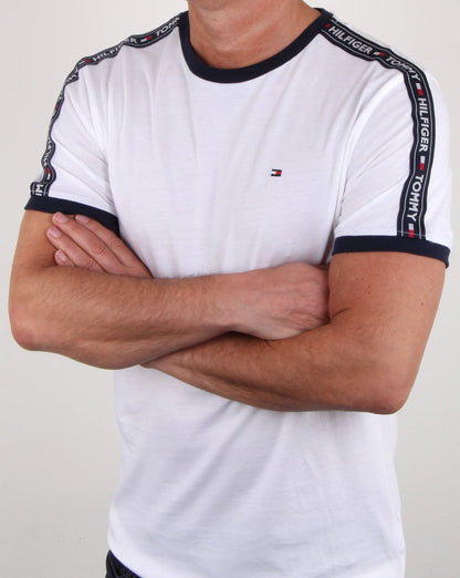 Tommy Hilfiger Taping T Shirt White