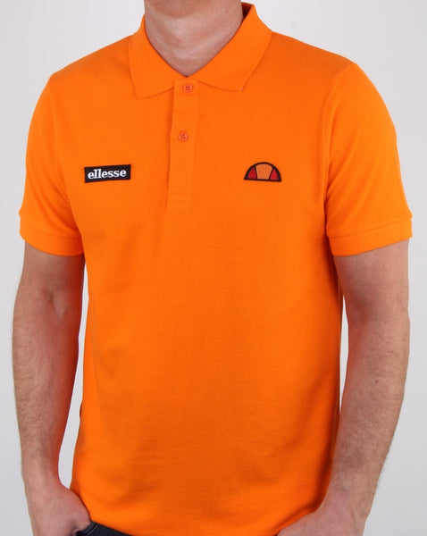 Ellesse Heritage Polo Shirt Orange