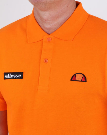Ellesse Heritage Polo Shirt Orange