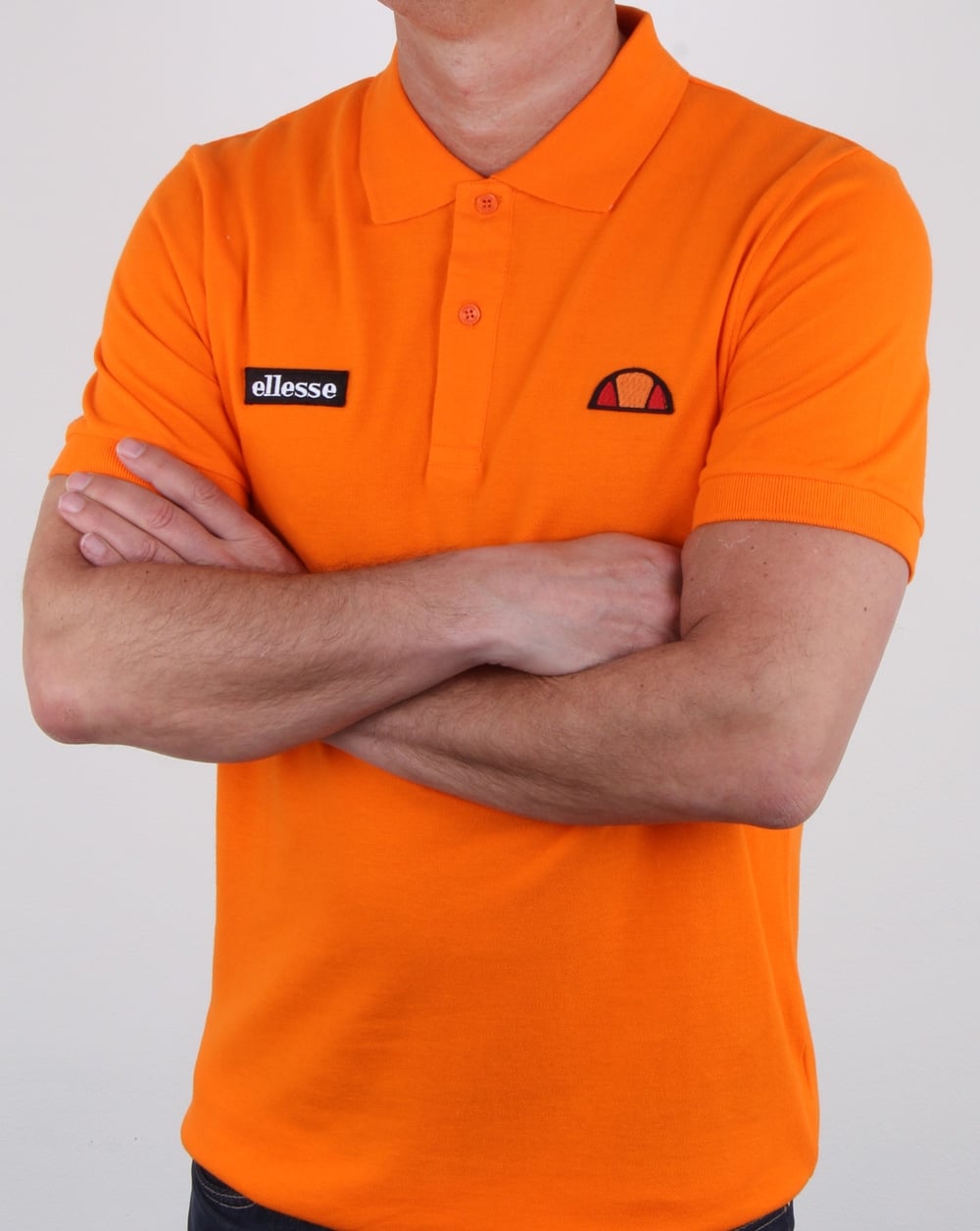 Ellesse Heritage Polo Shirt Orange