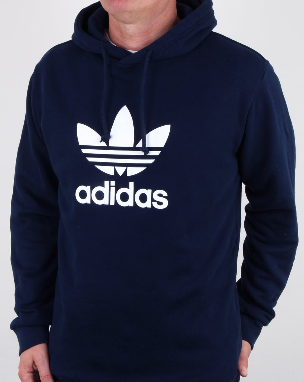 Adidas Originals Trefoil Hoody Navy